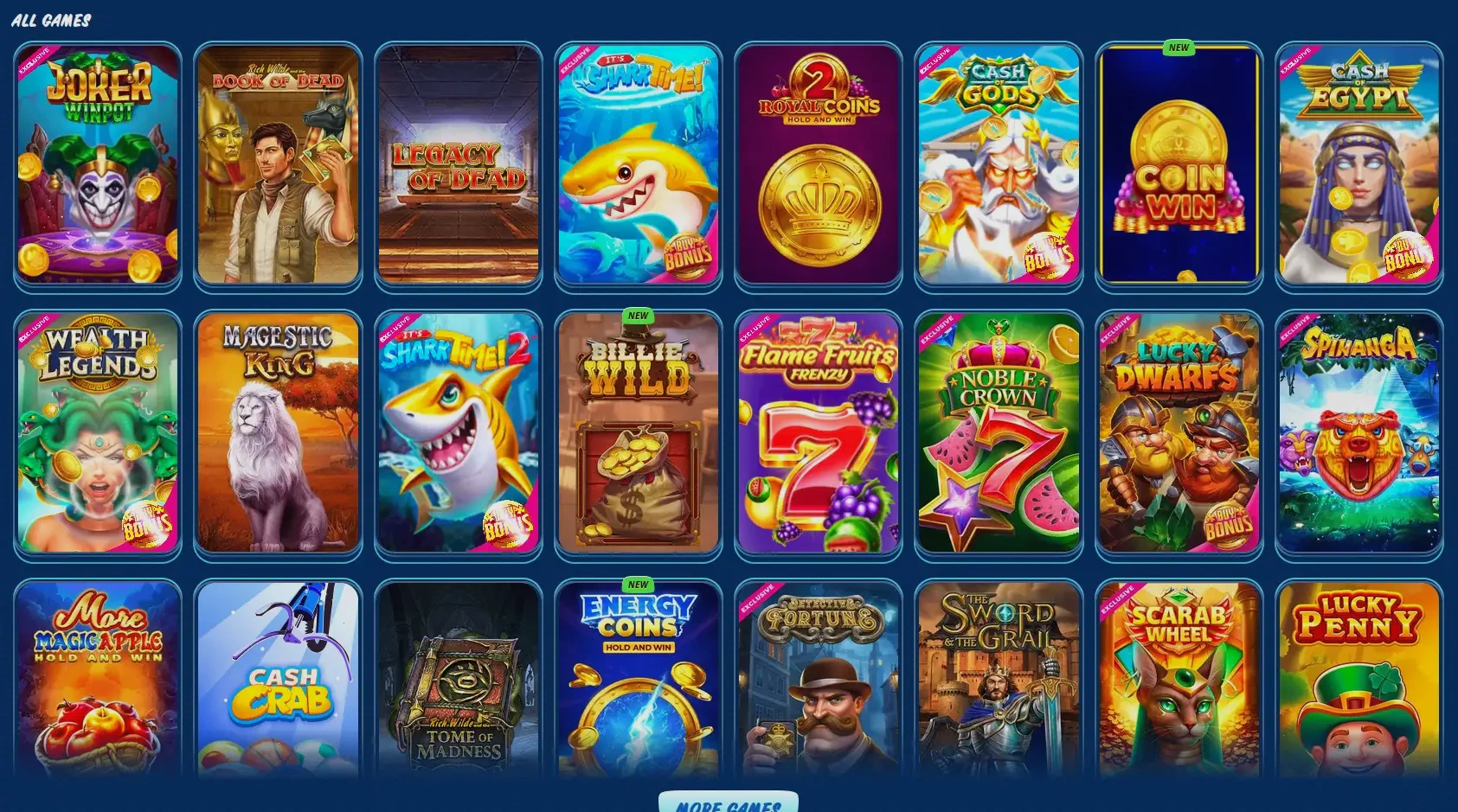 Intense Casino Login-Bereich und Bonusübersicht 2026